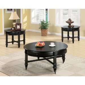  Austine Coffee Table in Black Finish