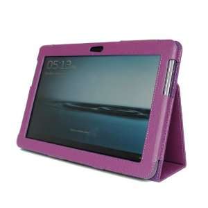 Samsung Galaxy Tab 2 10.1 GT P5113 Slim Fit Case (Purple) with Stand 