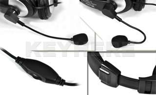 Stereo Headphone Earphone Microphone For Laptop/PC   