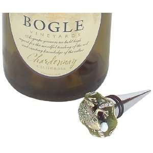  Crystal Frog Lost Ball Series Wine Stopper Sports 