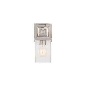  Alexa Hampton Rose Single Sconce in Polished Nickel with 