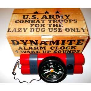  Dynamite Alarm Clock 4 Wake up Sounds 