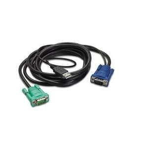  American Power Conversion Apc Integrated Lcd Kvm Usb Cable 