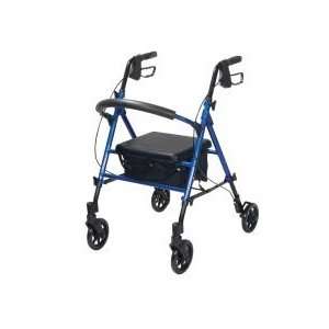  Drive Medical   Adjustable Height Rollator with 6 Wheels 