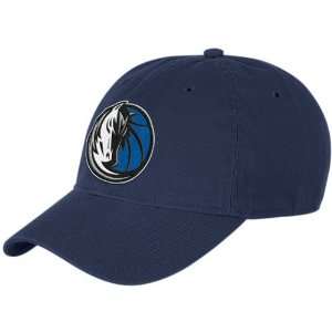  adidas Dallas Mavericks Navy Blue Basic Logo Slouch Hat 