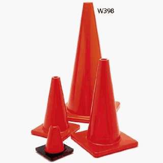 Athletic Aids Floor Markers Extra   Sturdy 28 Marker Cone   Orange 