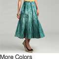 Tokyo Collection Womens Floral Sequin Skirt