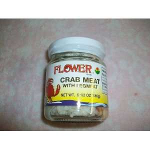  15 JARS FLOWER CRAB MEAT WITH LEGMEAT 6.5 OZ Everything 
