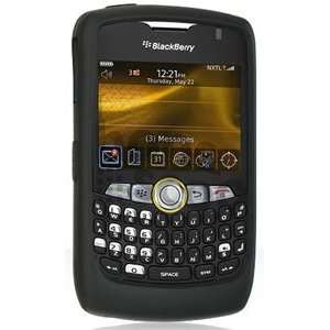   Gel Skin Case Black For Blackberry Curve 8350 (8350i) 