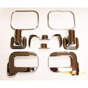  Door Mirror Cover Chrome ABS (10pcs)for Hummer H2 2006 on 