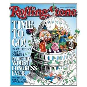 Worst Congress (illustration), 2006 Rolling Stone Cover Poster by 