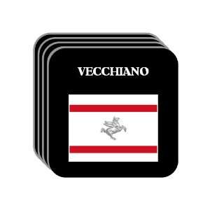 Italy Region, Tuscany (Toscana)   VECCHIANO Set of 4 Mini Mousepad 
