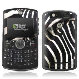  Design Skins for Motorola Q9   Zebra Art Design Folie 