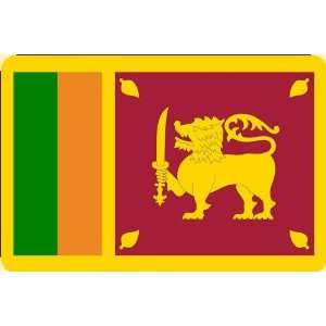  Sri Lanka Flag Mouse Pad