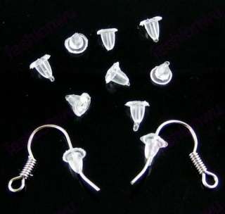 Wholesale 2000Pc Useful Plastic Earrings Back Stopper 1  