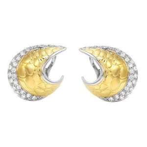  LE GIOIE 0.77.ctw Color G Diamonds 18K Gold Earrings LE 