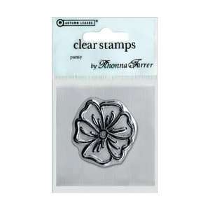   Single Clear Stamp Pansy AL2 607, 6 Items/Order