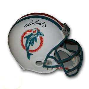  Autographed Dan Marino Miami Dolphins full size replica 