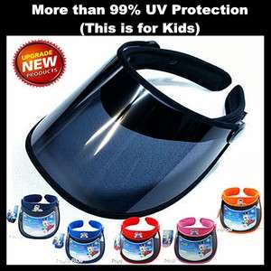 For KID) NEW UV PROTECTION SUN CAP HAT VISOR GOLF OUTDOOR UV BLOCK 