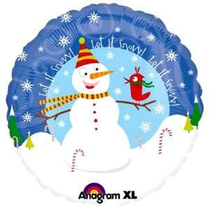  18 Snowman With Bird Toys & Games