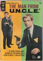 The Man From U.N.C.L.E. Comic #12, Gold Key 1967 VG  