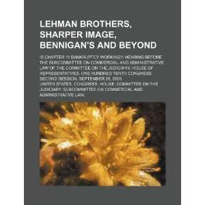 , Sharper Image, Bennigans and beyond is chapter 11 bankruptcy 