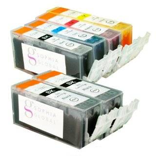  10 Pack of Non OEM CANON Printer Ink Cartridges with chip 