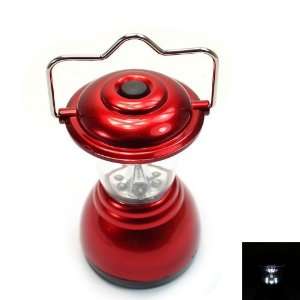  6 LED Mini Red Camping Bivouac Lamp Lantern