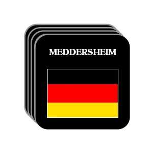  Germany   MEDDERSHEIM Set of 4 Mini Mousepad Coasters 
