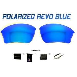  Samvette SE Custom Revo Blue Polarized Lenses for Oakley 
