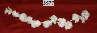 19 White Silk Bridal Wreath Head piece Veils 3577  