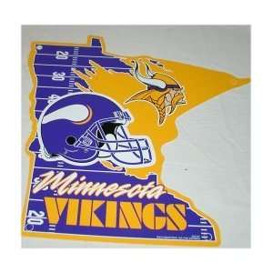  NFL Minnesota Vikings State Sign