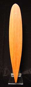 Wood Paddleboard Trophy Surfboard Model Tom Blake  