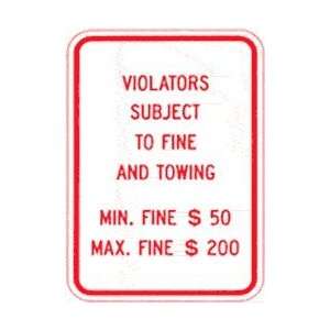 : Metal traffic Sign: 12x18 Pennsylvania   Handicapped Parking, Sign 