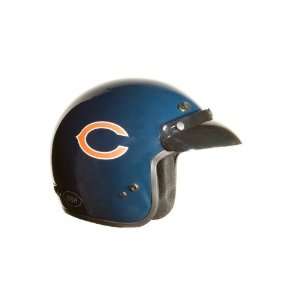 CHICAGO BEARS NFL PRO FOOTBALL LICENSED 3/4 OPEN FACE MOTORCYCLE 