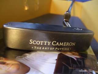 Rare Titleist Scotty Cameron Newport AOP Oil Can Custom Shop Putter 34 