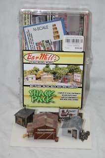 Professionally Custom Built N Scale Shack Pack Bar Mills Model  