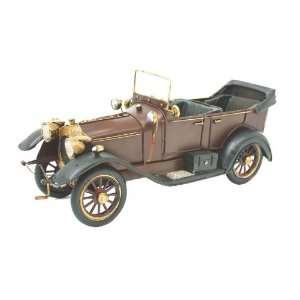    Brown Touring CAR Tin Classic Antique Finish New Ford Toys & Games