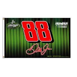  NASCAR Dale Earnhardt Jr. #88 Amp Energy Fan Flag: Patio 