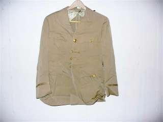 WWII era U. S. Army Officers Khaki Jacket  
