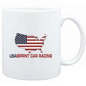  Mug White  USA Sprint Car Racing / MAP  Sports: Sports 