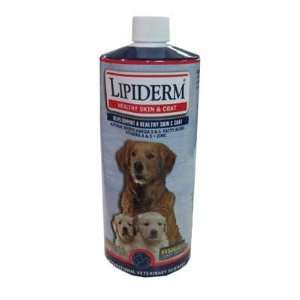  Lipiderm Dog Skin and Coat Supplement 32 ounce Pet 
