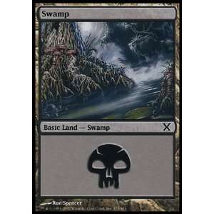    Magic the Gathering Swamp (373)   10th Edition Toys & Games