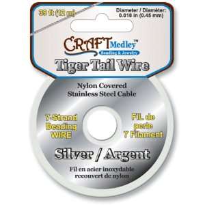 Tiger Tail Beading Wire  Silver