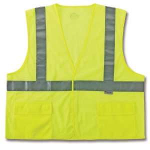   Class 2 Standard Vest, Lime, 2X Large/3X Large: Home Improvement