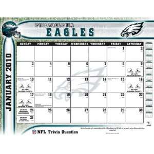  Philadelphia Eagles 2010 22x17 Desk Calendar Sports 