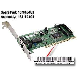 Compaq 10/100TX PCI NIC Board Presario 5000 PC 7000 7500 7RC EL PL RP 