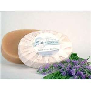   Lavender Delight Essential Oil Goat Milk Soap (Handmade Soap) Beauty