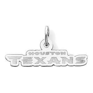  Sterling Silver NFL Houston Texans Charm: Jewelry
