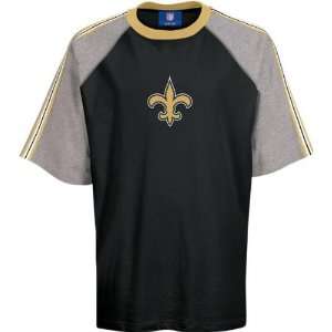  New Orleans Saints Black Youth Primary Crew Shirt: Sports 